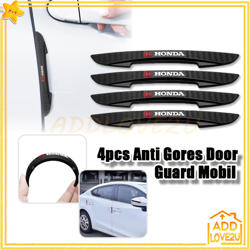 4Pcs Pelindung Pintu Mobil Door Guard Protection Door/Guard Mobil Avanza Karet Door/Mobil Pintu Anti