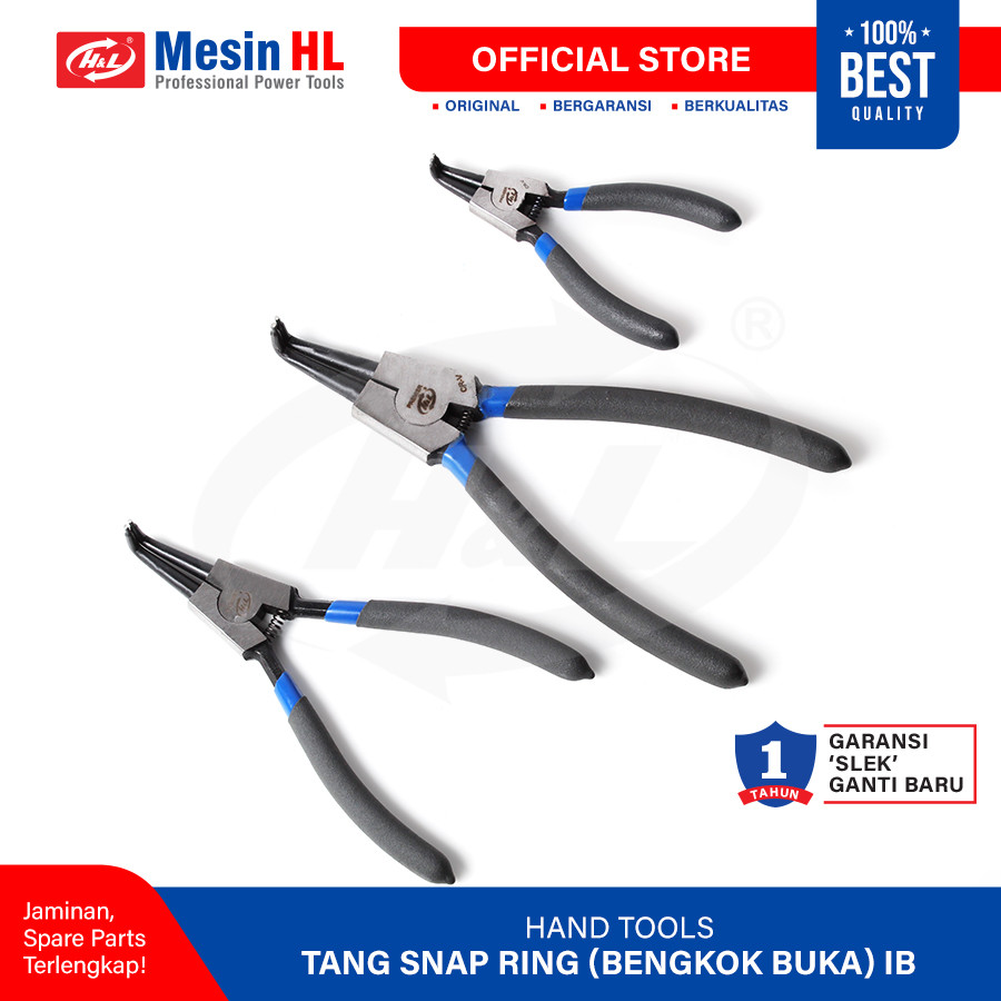 HL Tang Snap Ring (Bengkok Buka & Tutup)