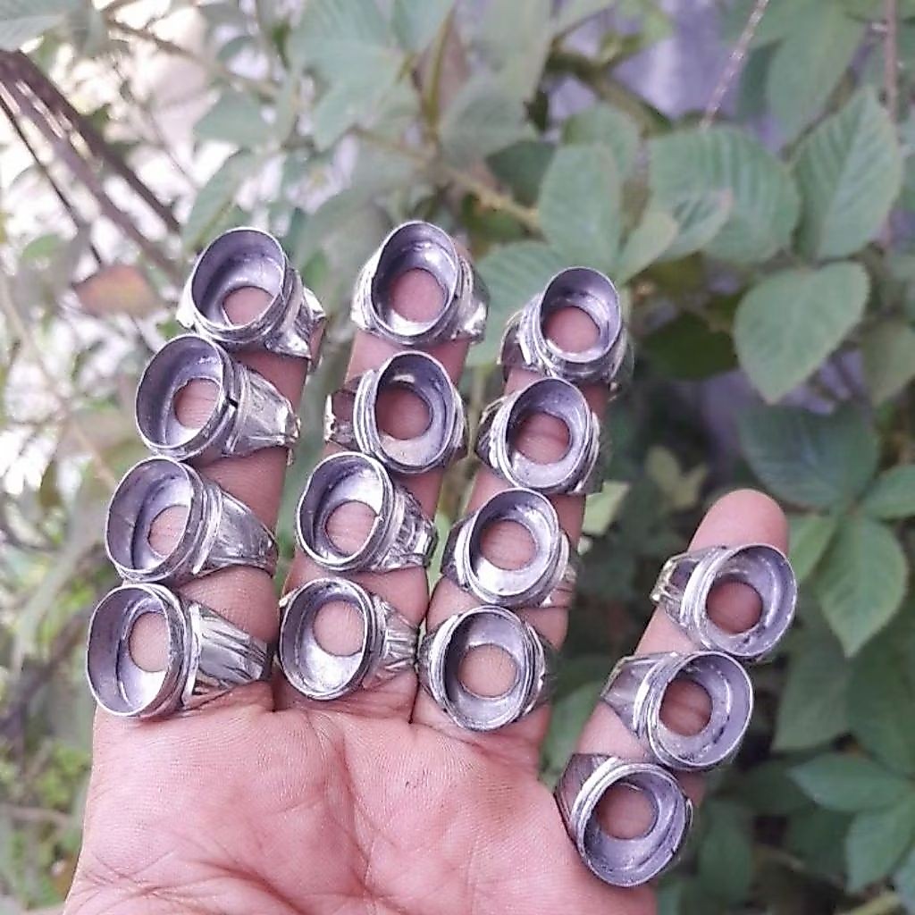 Ring monel tanam cincin 16x12mm