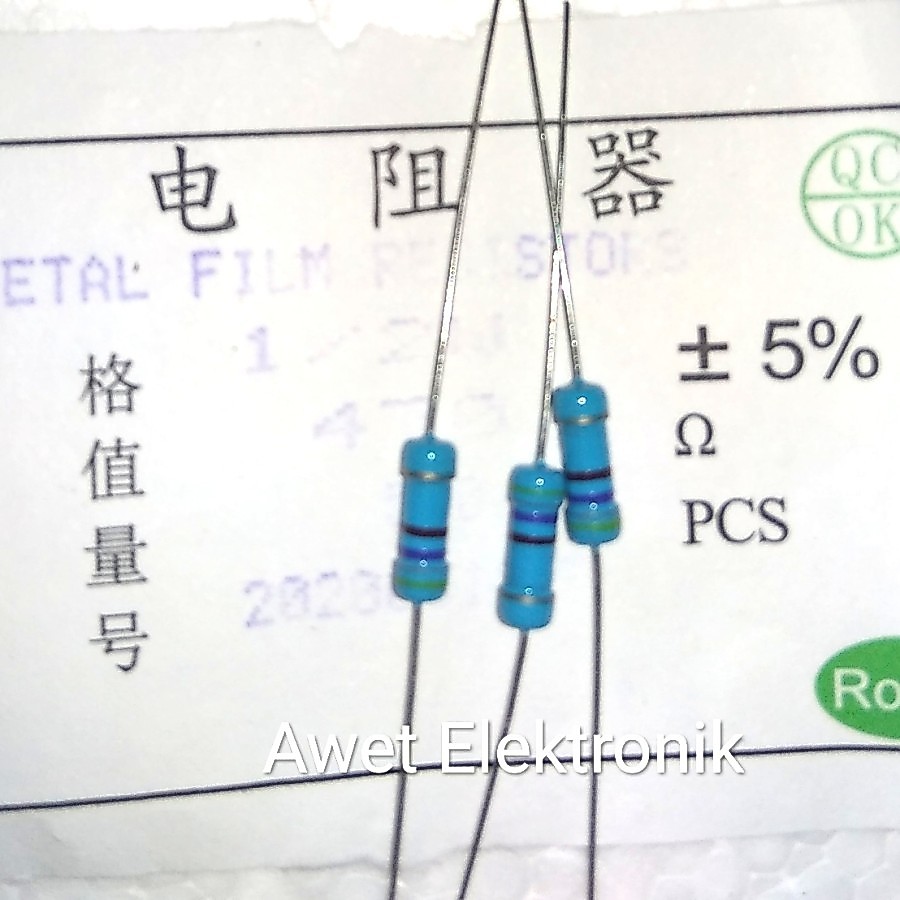 resistor 470 ohm 1/2 watt resistor 470r 1/2w resistor 470R 1/2W