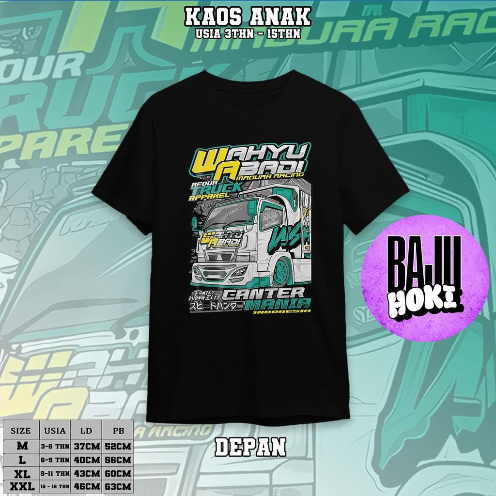 BAJU KAOS ANAK TRUK OLENG WAHYU ABADI - Bisa COD
