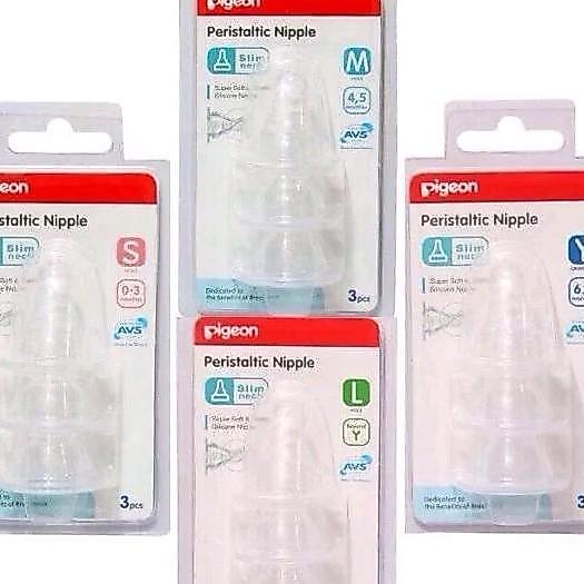 Pigeon Peristaltic Nipple Standard Neck isi 3 Nipple