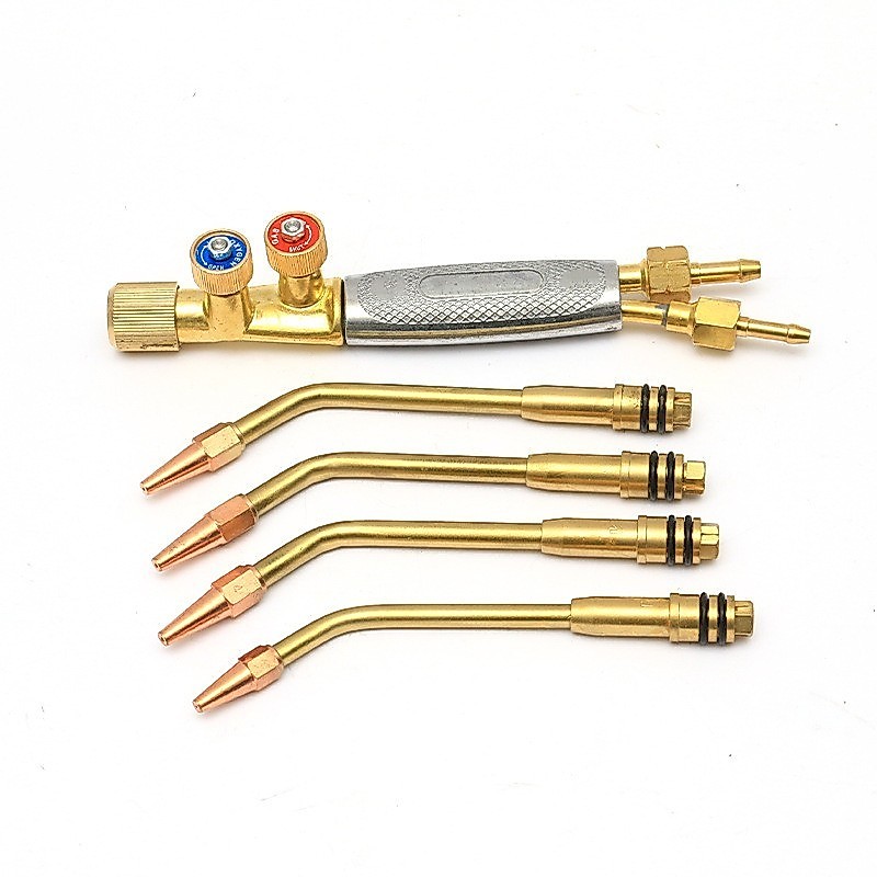 (COD) Blander Las Karbit Paket Siap Pakai Welding Torch Gloor Alat Las Karbit