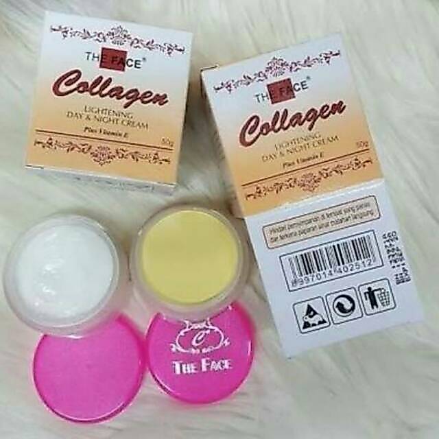CREAM THE FACE COLAGEN DAY & NIGHT BPOM