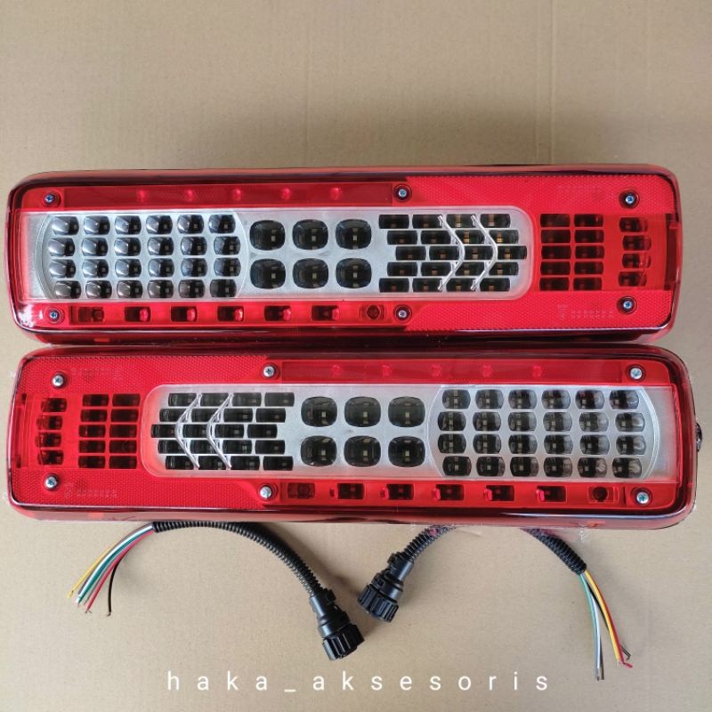 Lampu LED Belakang Truk Volvo 24Volt     Berkualitas