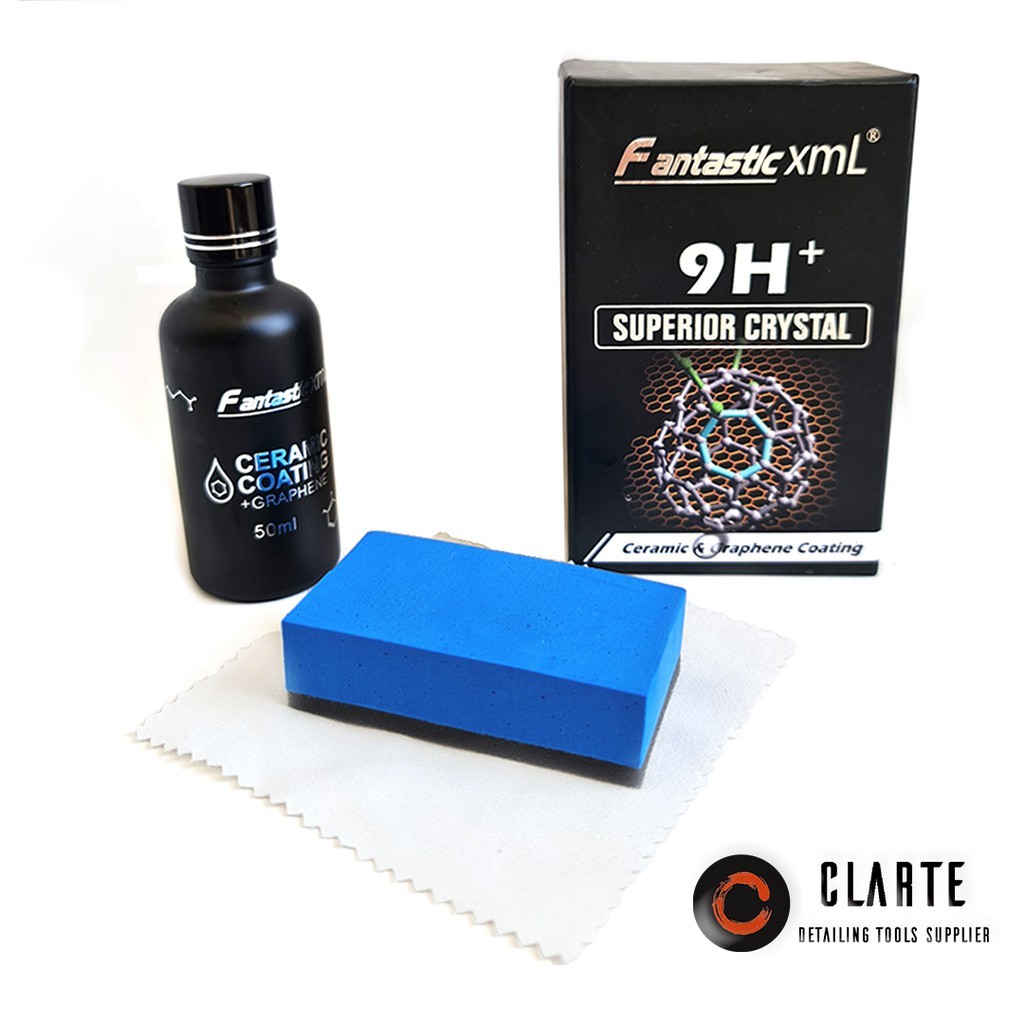 Diamond Ceramic Graphene Coating 50ml - 9H+ Ceramic Coating Mobil Crystal Fantastic XML     Berkuali