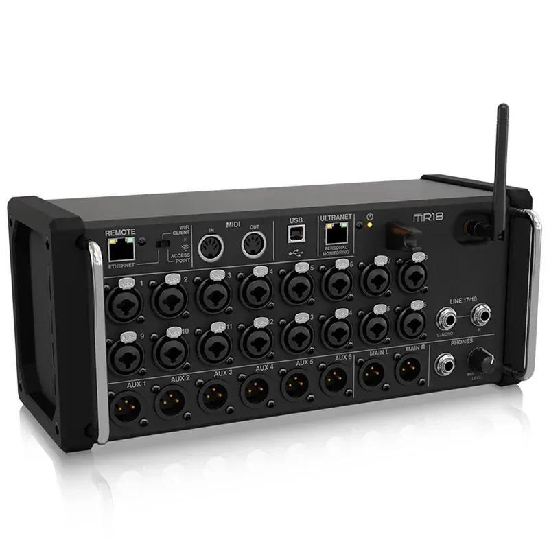 MR/XR18 professional digital mixing console, mixing recording console, digital mixer, live audio mul