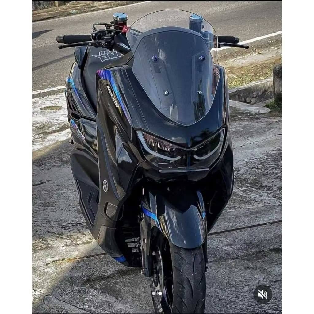 VISOR NMAX OLD MODEL THAILAND . WINDSHIELD NMAX NEW 2020-2023 TYPE THAILAND . VISOR NMAX MODEL THAIL