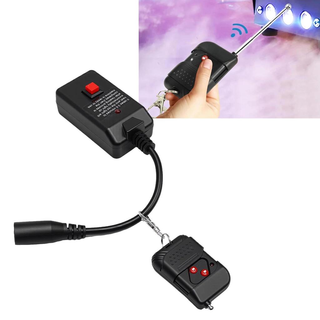 Fog Machine Remote Controller 3 Pin XLR 315MHz Wireless Remote Receiver for 400W 900W 1500W Fog Smok
