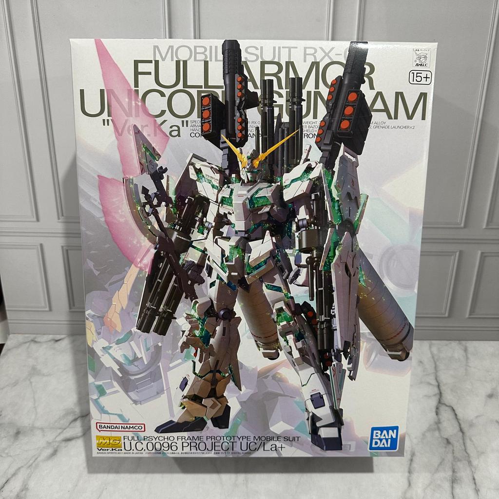 MG RX-0 FULL ARMOR UNICORN GUNDAM VER KA BANDAI
