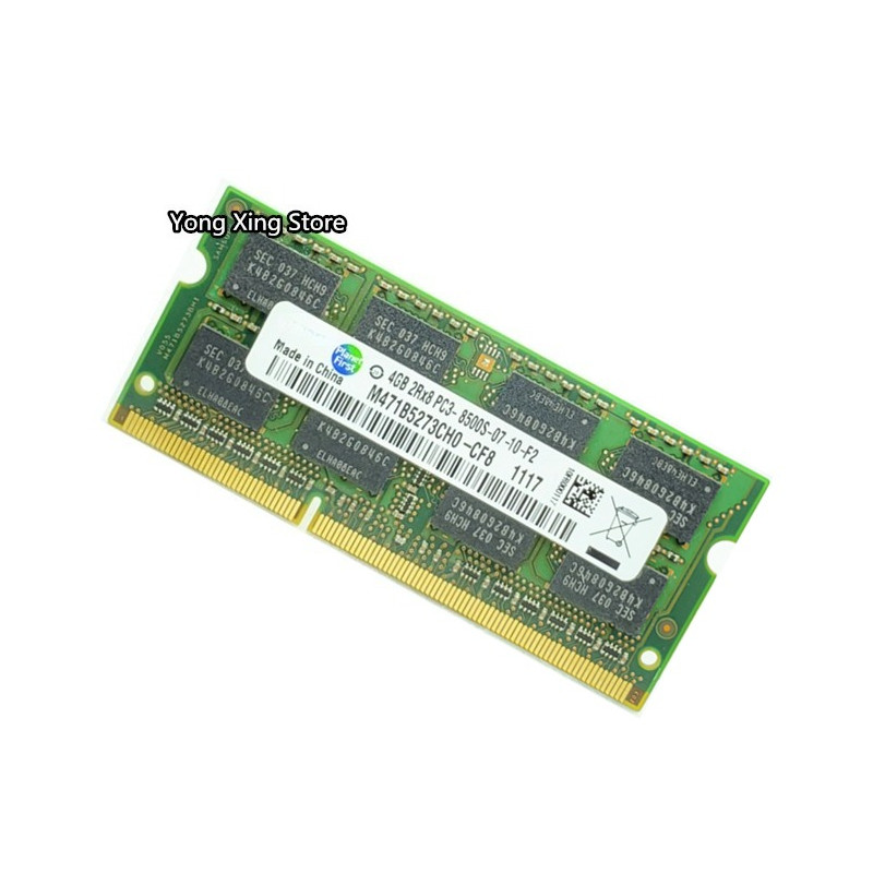 DDR3 4GB 1066MHz  Laptop memory PC38500S notebook RAM 8500 4G SOMM