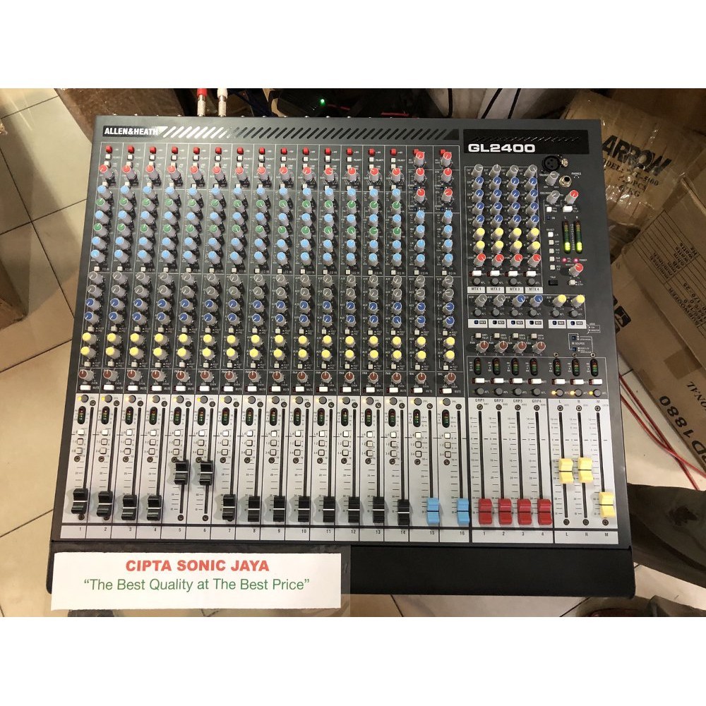 (HARGA TERBAIK) mixer allen heath GL2400-16 / GL 2400 - 16 / GL2400-16 / GL 2400 - 16 - PRODUK BERKU