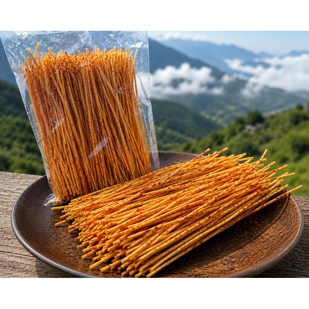 LIDI LIDIAN/MIE LIDI RASA PEDAS DAN ASIN BERAT 70 g