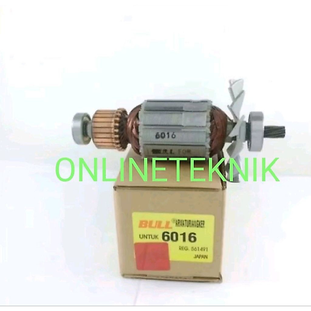 ARMATURE BULL TYPE 6016 UNTUK MESIN BOR 16MM TYPE 6016