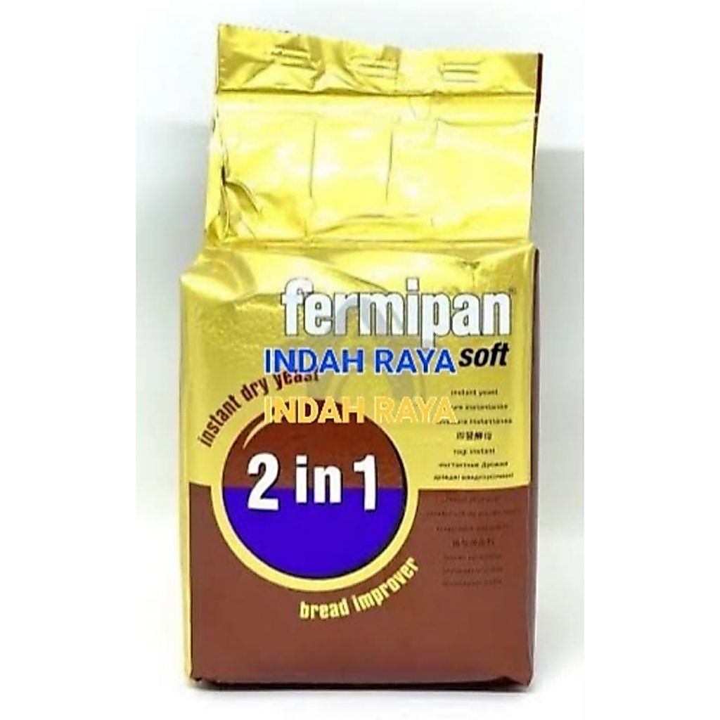 FERMIPAN 2 IN 1 + PELEMBUT / FERMIPAN 2 IN 1 BREAD IMPROVER 500 GR
