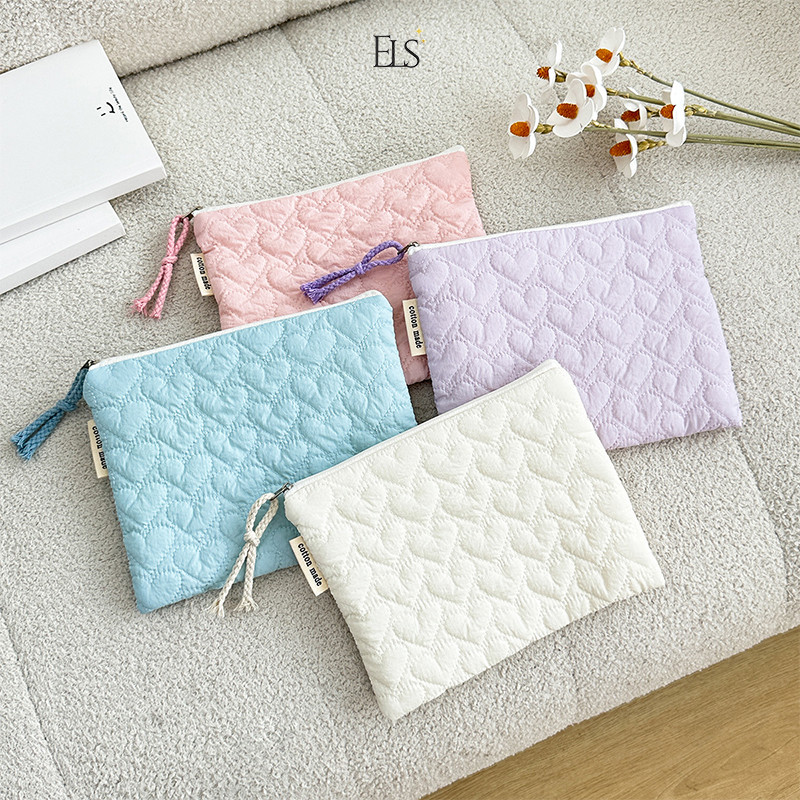 ELSA Pouch make up Classic puffy pouch lucu Aesthetic | Tempat Pouch make up puffy custom MS4215