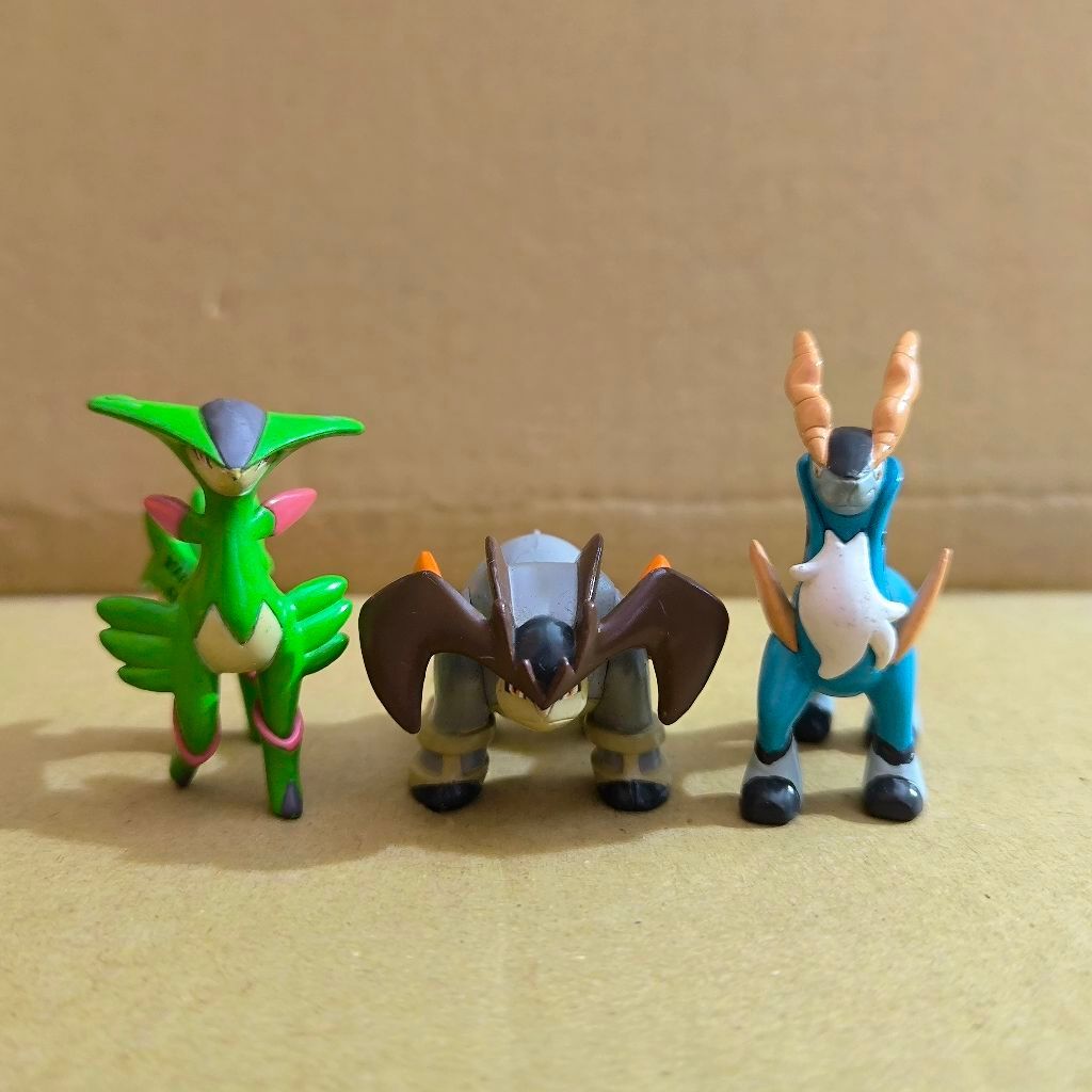 Pokemon Figure Virizion Terrakion Cobalion Moncolle Takara Tomy Action Figure Japan Toy Collection t