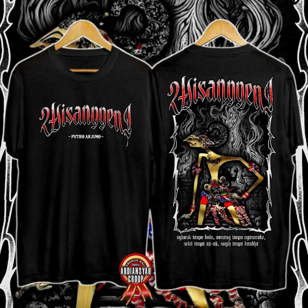 Kaos jawa wayang Wisanggeni volume terlaris