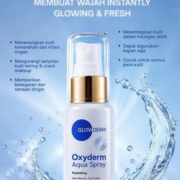 Aqua Spray Glowderm