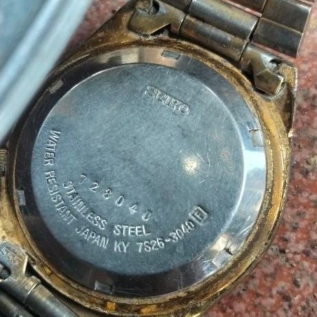 JAM TANGAN SEIKO 5 ORIGINAL SECOND