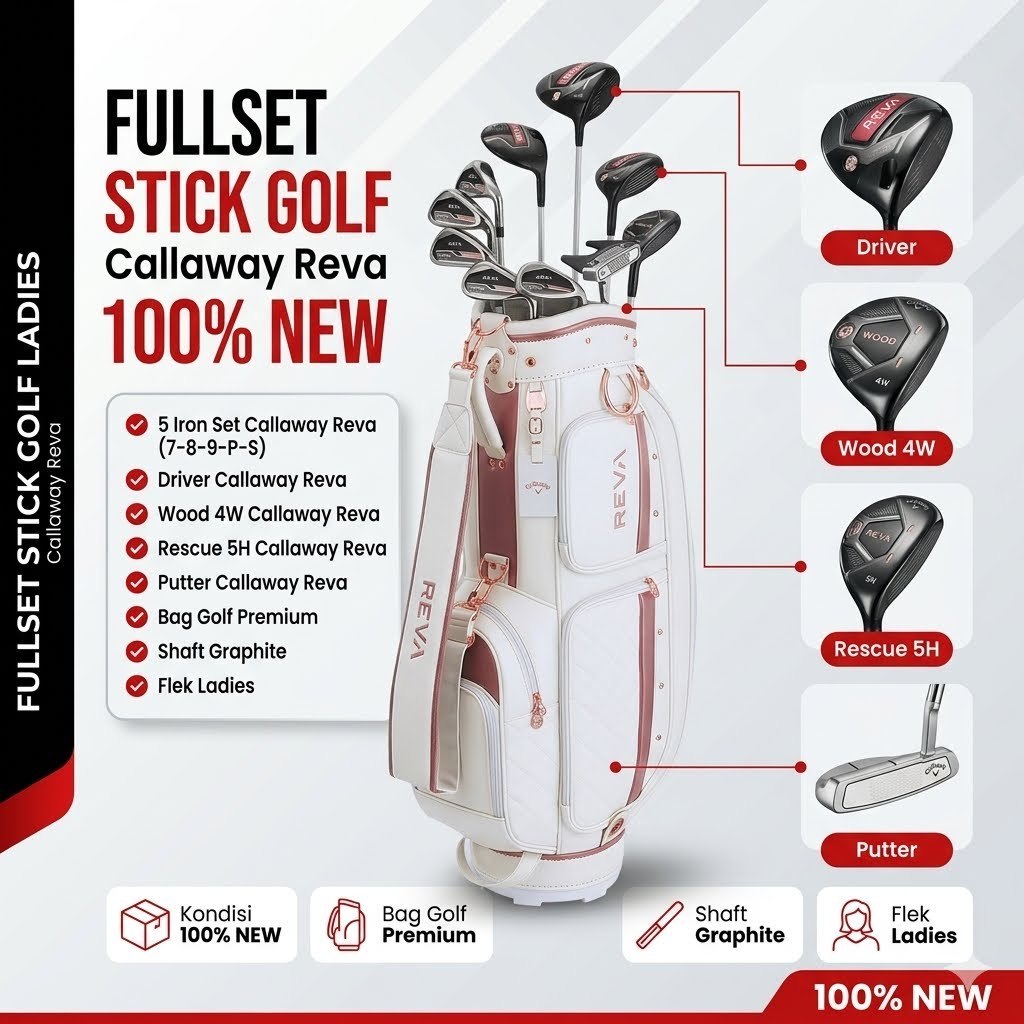 Fullset Stick Stik Golf Ladies Callaway Reva
