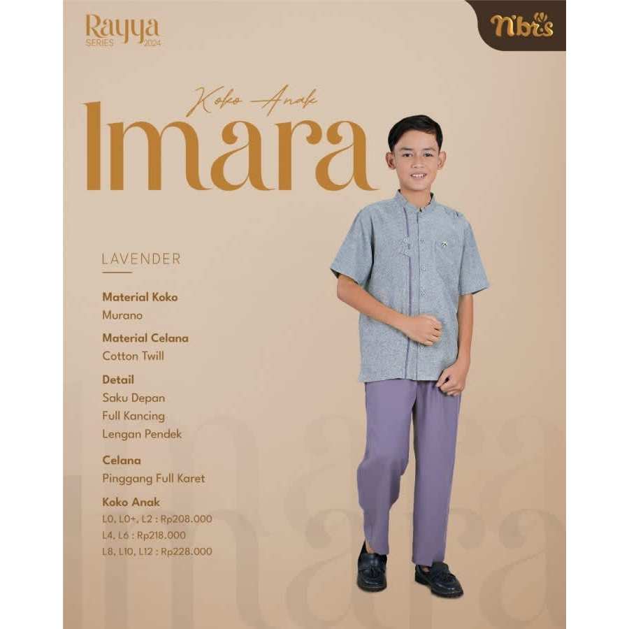NIBRAS KOKO ANAK IMARA LAVENDER