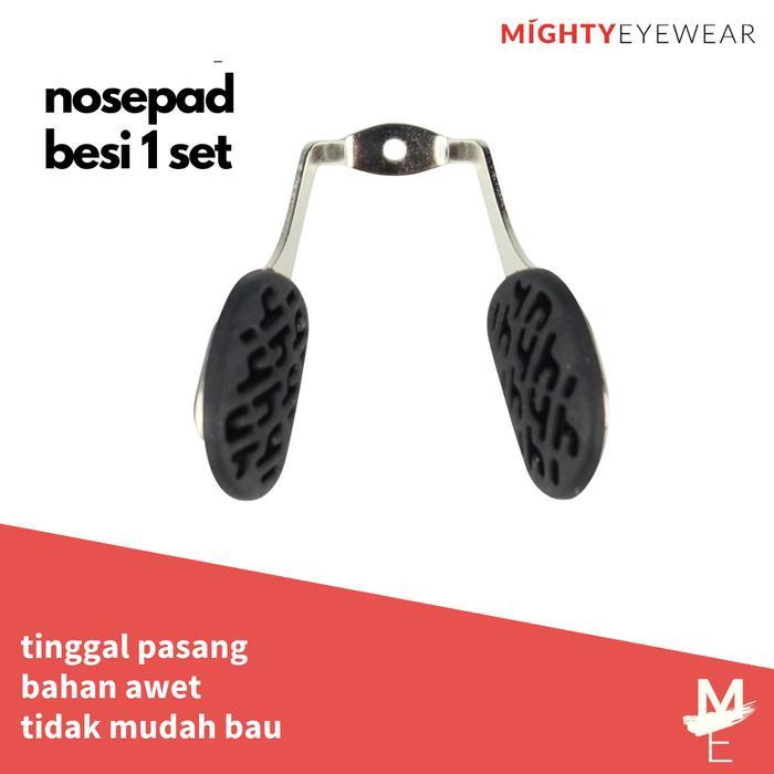 Nosepad Besi Bantalan Hidung Kacamata nosepad Tulang Pad arm - 1 Set