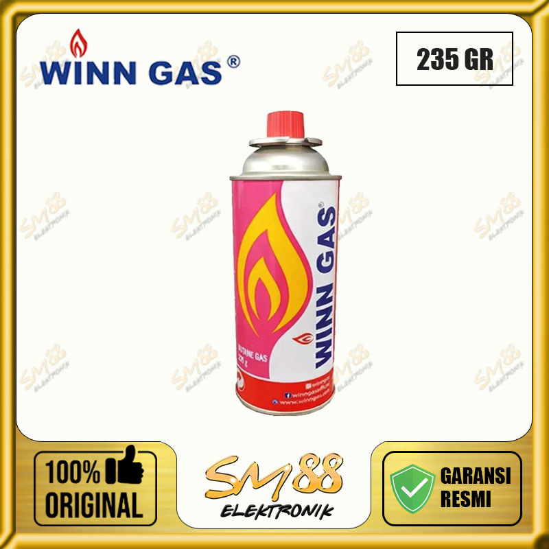 WINN GAS Tabung Gas Kecil Kaleng Butane TGKPINK