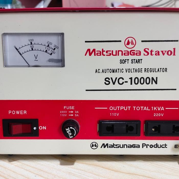 Stavolt Stabilizer 1000 Watt Matsunaga Stabilizer komputer