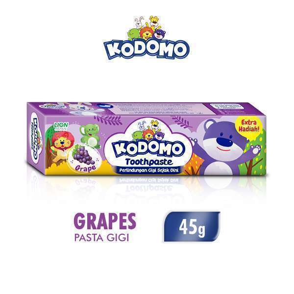 KODOMO PASTA GIGI ANGGUR 45GR (10024) - RAJA SUSU
