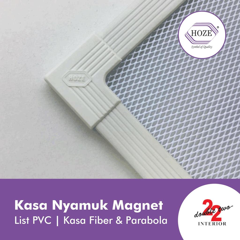 HOZE Kasa Nyamuk Magnet / Magnetic Insect Screen / Kawat Ram Anti Serangga Custom