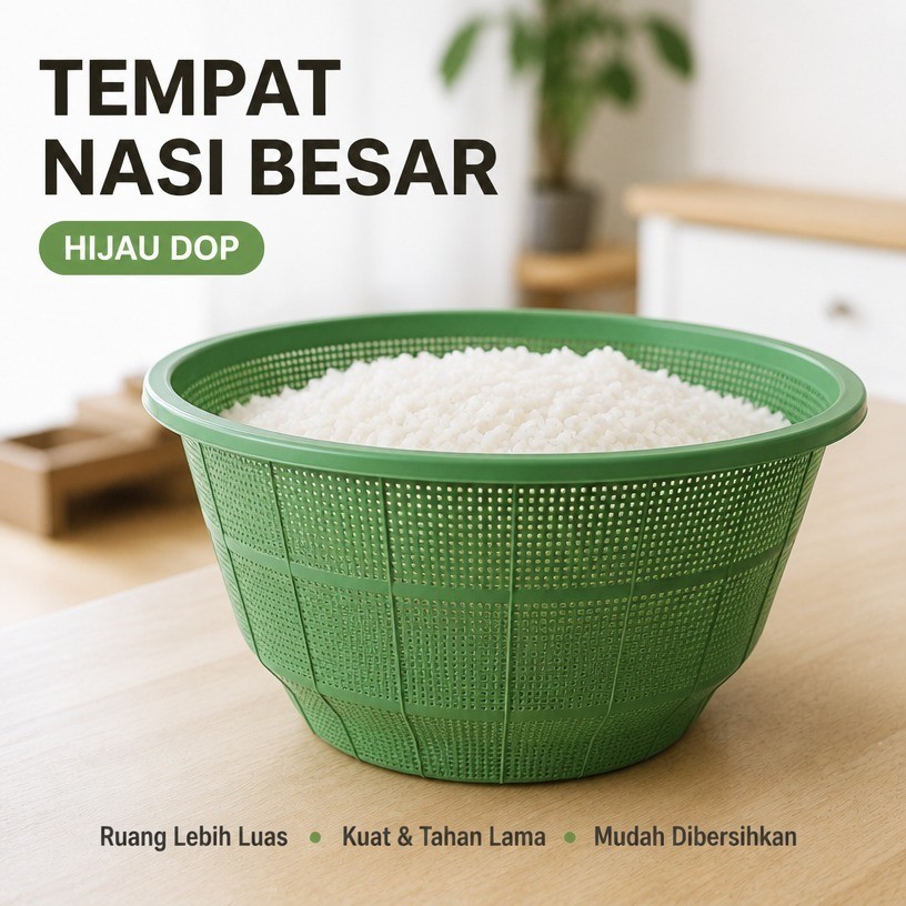 Bakul nasi jumbo// bakul nasi besar jumbo // bakul plastik warna