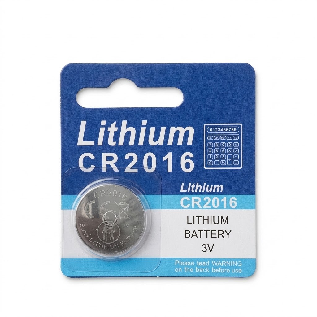 Battery CR-2016 CR2016 Lithium 3V Kancing