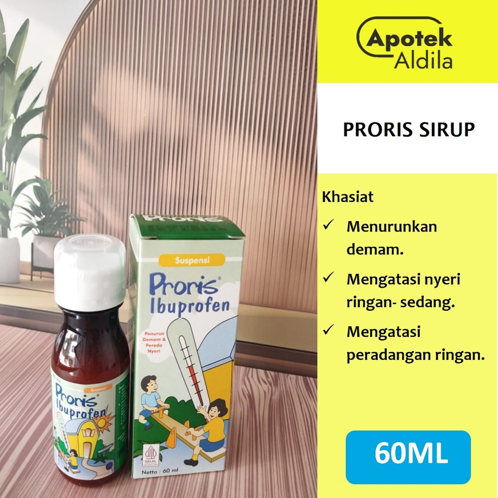 PRORIS IBUPROFEN ANAK PENURUN DEMAM DAN PEREDA NYERI PADA ANAK
