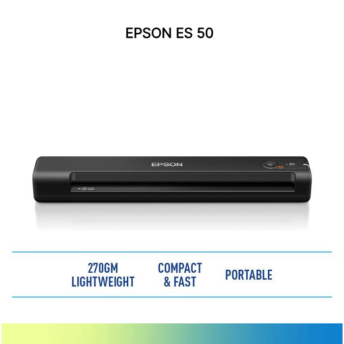 EPSON SCANNER PORTABLE ES 50