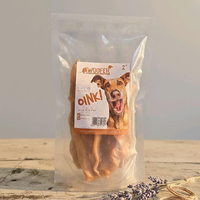 WOOFER/ OINK/ PIG EAR/ DOG TREATS