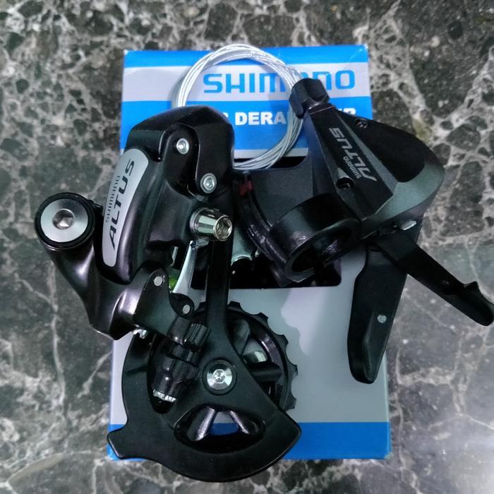 Ready JB Groupset Shimano Altus 9 Speed Seli 16 20 22 inch Original - Altus M370