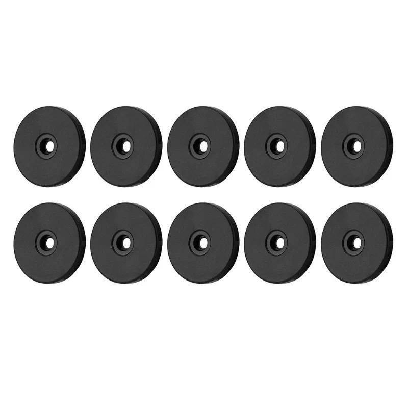 10Pcs RFID Tags 125KHz Patrol Tags For Guard Tour Checkpoint System(Black)