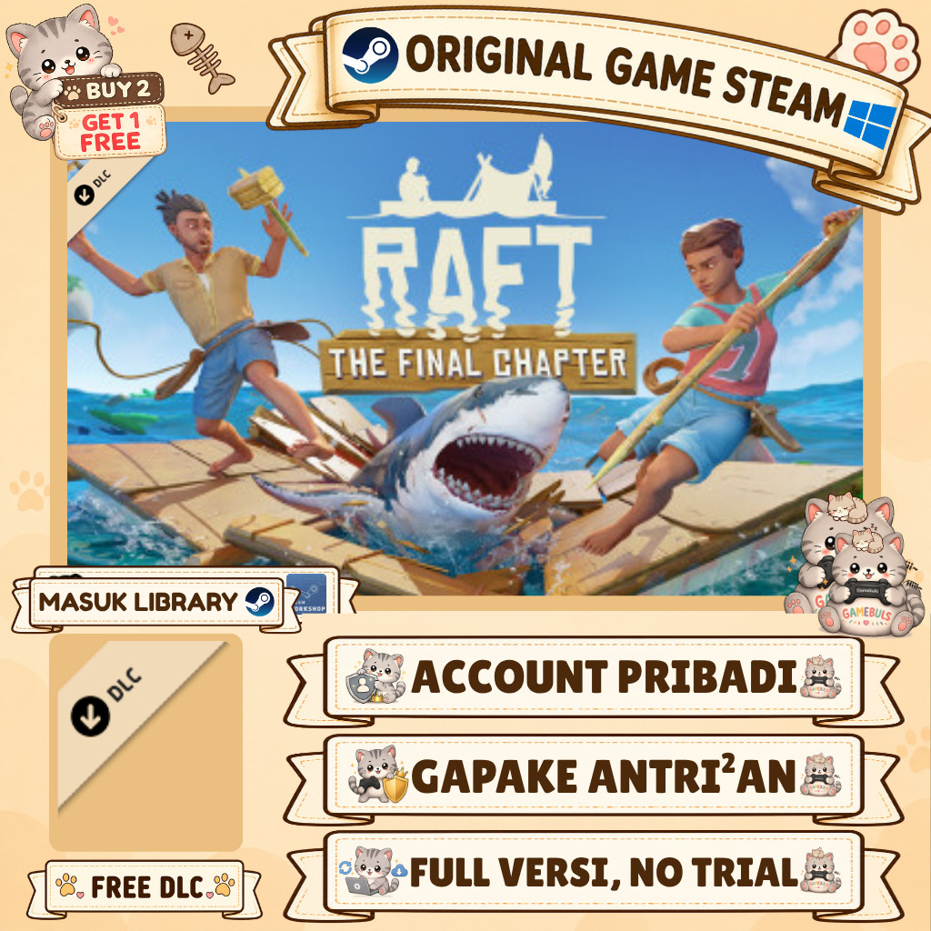 Raft Game Steam - Games PC Laptop Windows