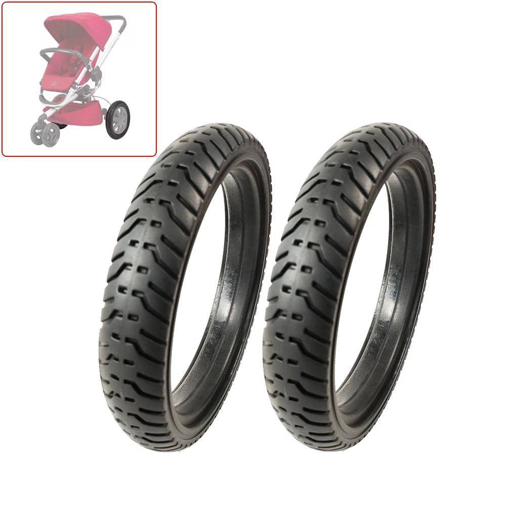 Buggy Rear Tire For Quinny Buzz Xtra ( Not Moodd ) Back Wheel With Tread PU Tubeless DIY Compatible 
