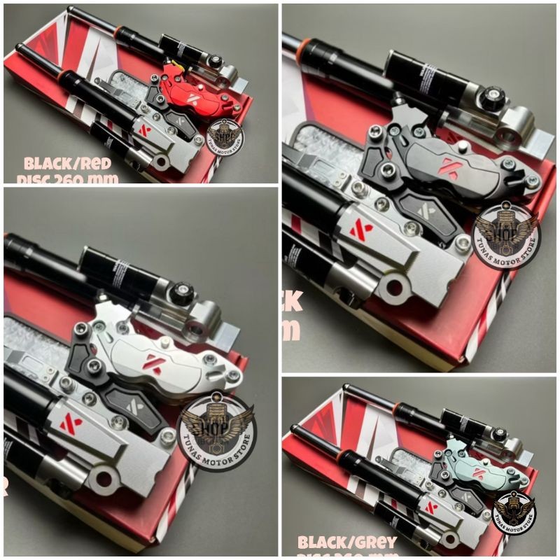 SHOCK DEPAN KTC KYTACO VARIO 125 HITAM SCOOPY UPSIDE-DOWN KTC VARIO 150 BEAT PAKETAN SHOCK KTC DEPAN