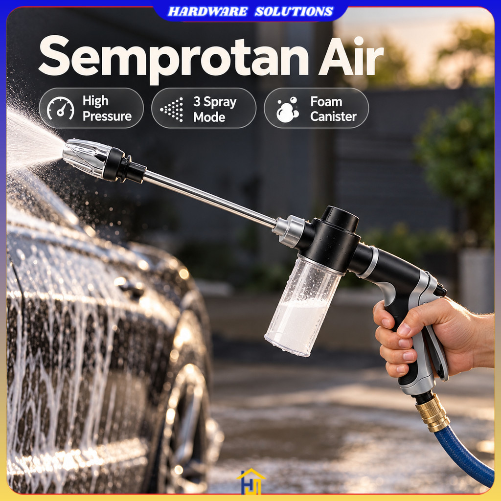 Semprotan Air Steam Cuci Mobil High Pressure Foam Water Gun - HP-10