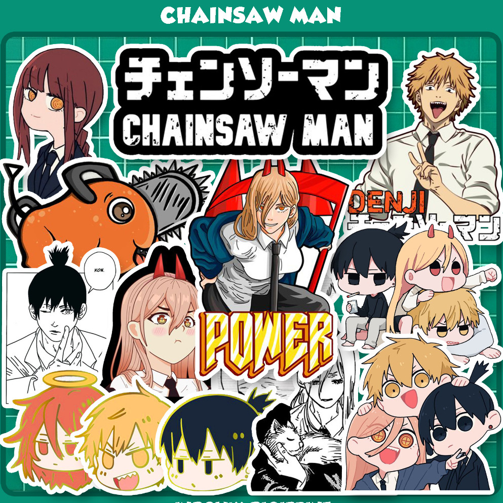 

GROSIR STICKER PACK STIKER CHAINSAW GAMBAR ANIME POSTER LUCU BISA DI TEMPEL HELM KACA KULKAS KOPER DAN HP