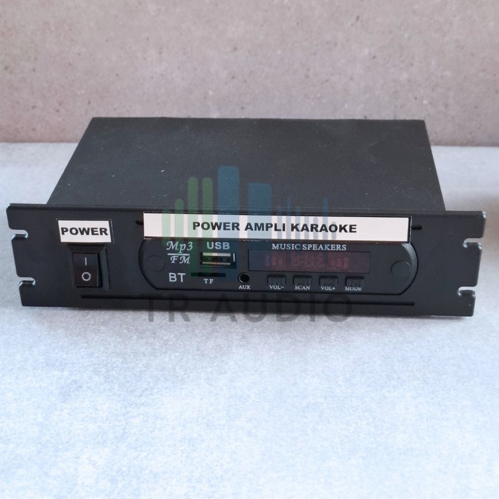 Amplifier Rakitan Stereo Karaoke Plus Echo – Bass Nendang