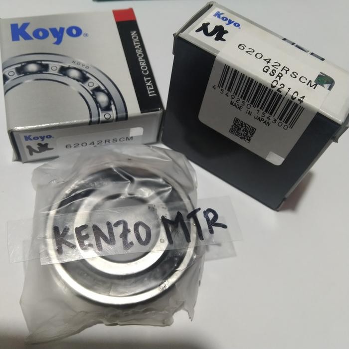 Baru ASLI JEPANG BEARING LAHER 6204 62042RSCM RODA DEPAN CARRY EXTRA LUAR Termurah