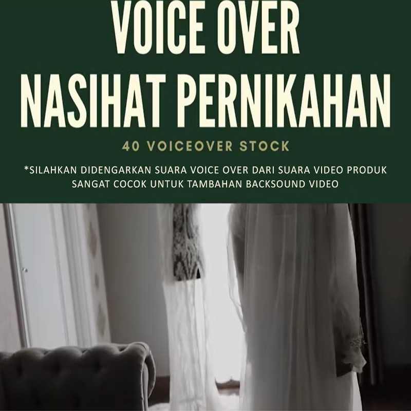 Voice Over / Isi Suara / Nasihat Pernikahan