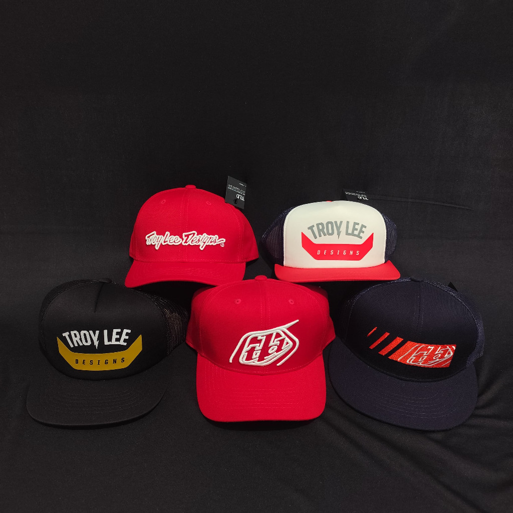 Topi Troy Lee Designs Original – Snapback & Curved | Gaya Keren & Nyaman