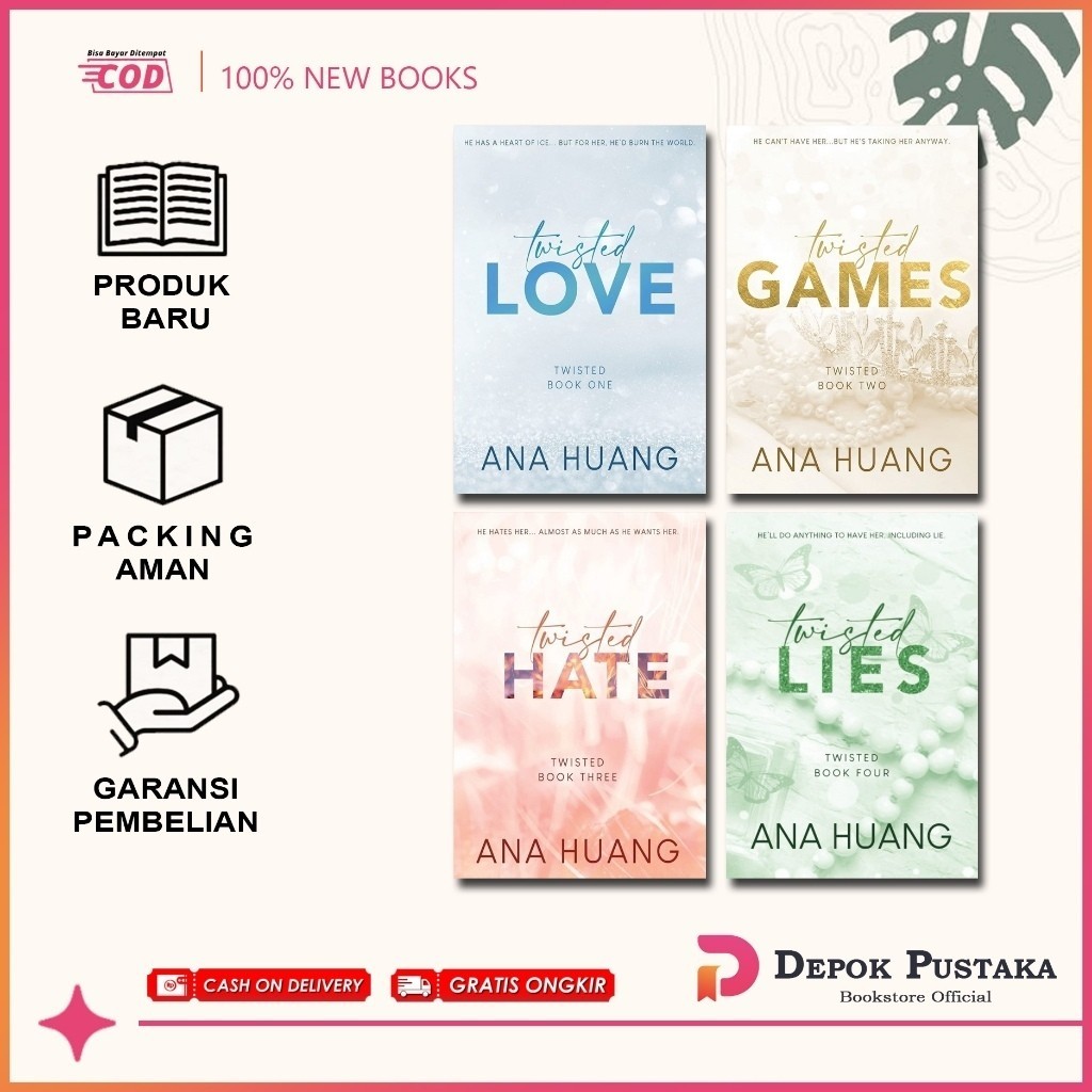 Twisted Love, Twisted Games, Twisted Hate, Twisted Lies by Ana Huang