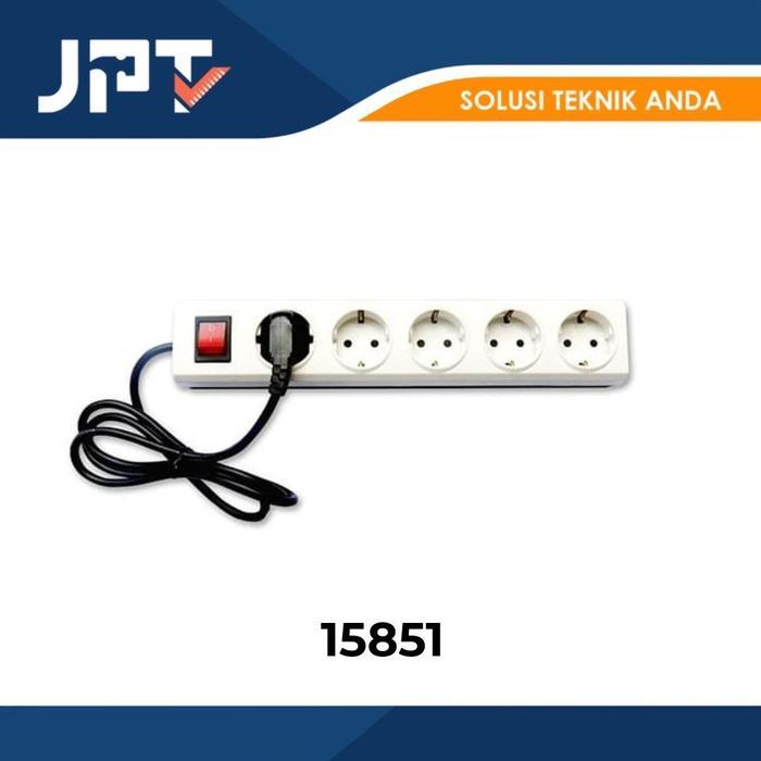 Stop Kontak 5 Lubang + Kabel Broco 15851 (B)