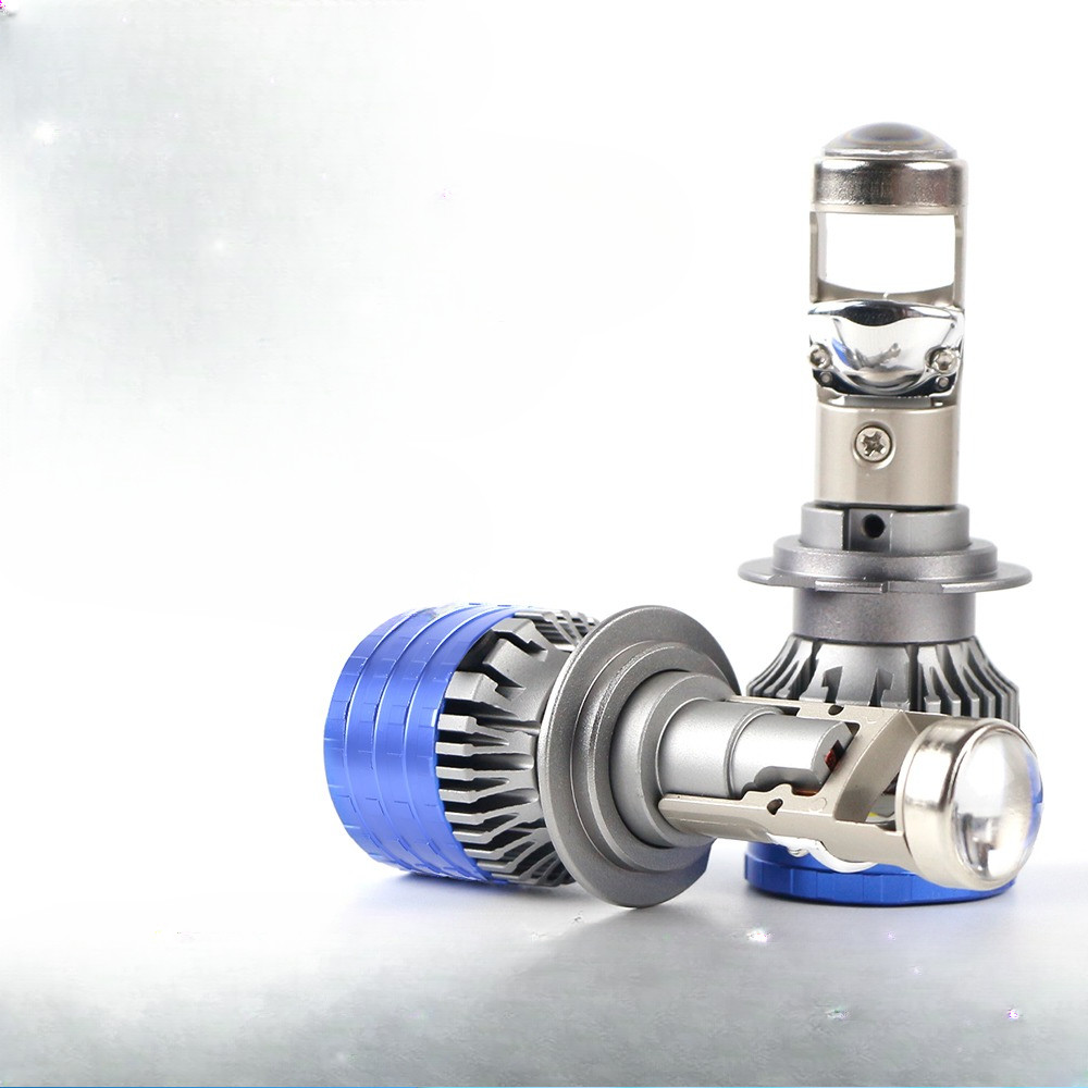 HYNBYZJ 880W H7 H4 LED Headlight Mini Lens Projector H9 H11 9005 9006 Auto Low Beam Canbus Bulb For 